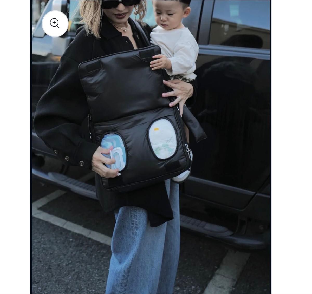 calin カラン マザーズバッグ ブラック｜Yahoo!フリマ（旧PayPayフリマ）