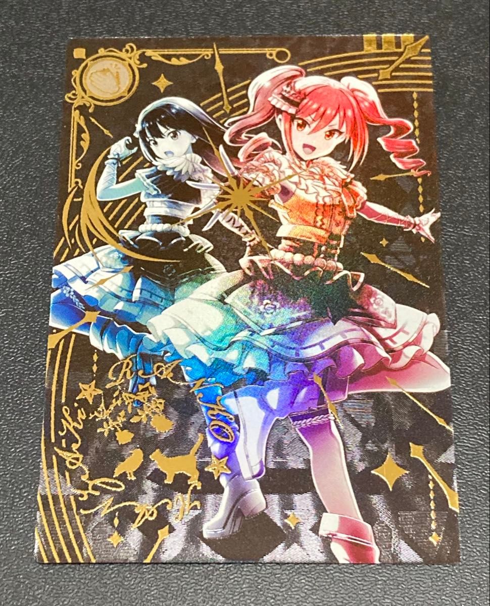 アイドルマスター ツアーズ 4弾 SSR SP パラレル 神崎蘭子 渋谷凛 IMT