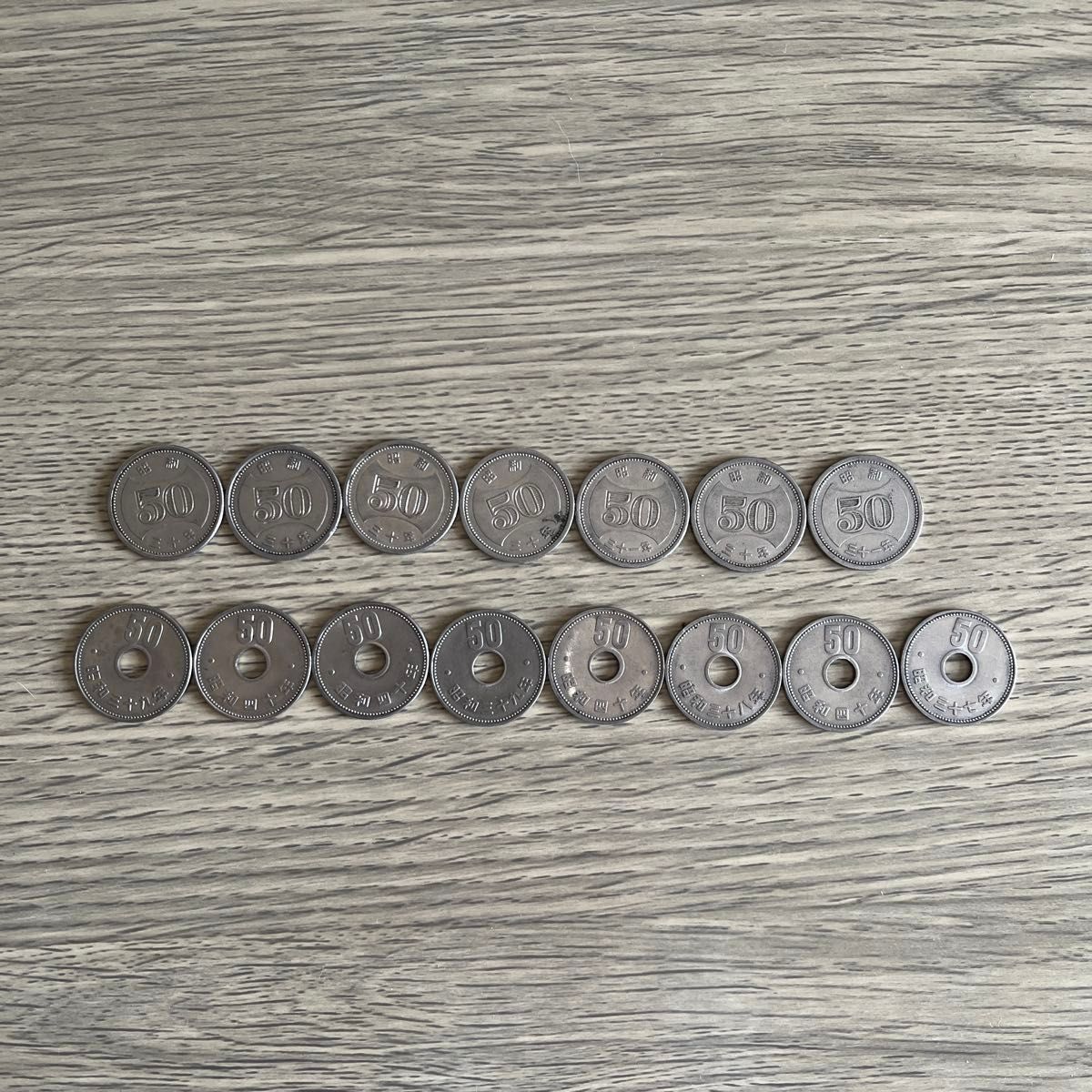 古銭 50円硬貨 昭和二十八年 昭和三十七年 14枚セット｜Yahoo!フリマ