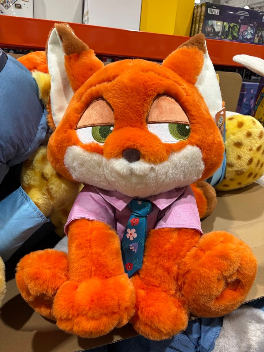 ズートピア2 ジュディ ニック ぬいぐるみ コストコブランケット入り