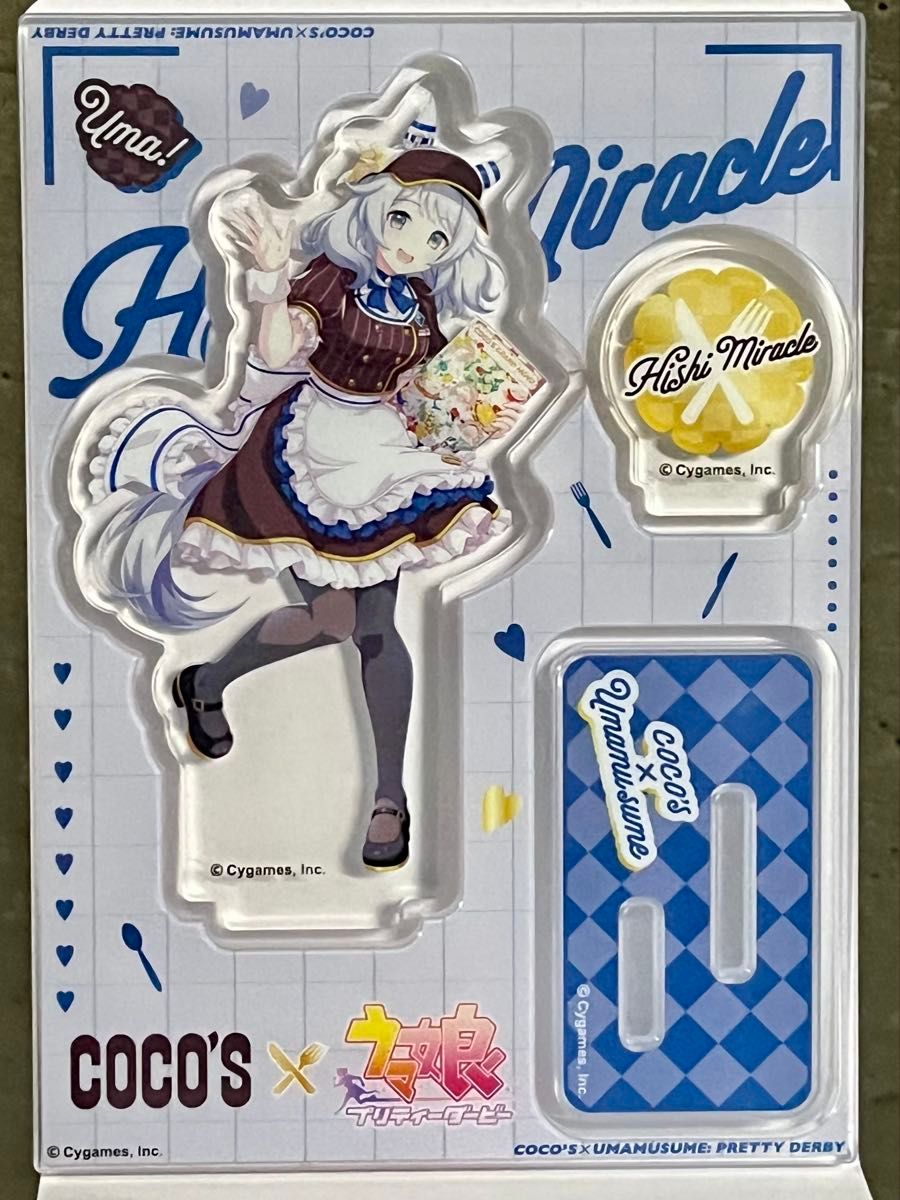 未使用品】ココス×ウマ娘 プリティーダービー オリジナル アクリル
