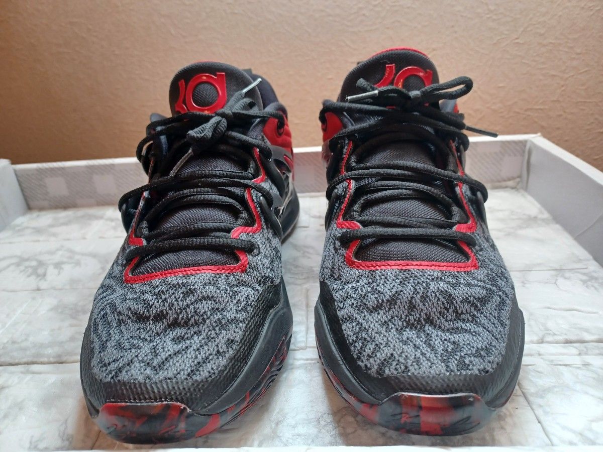 NIKE KD15 バスケットボールシューズ 27 5cm レッド ブラック｜Yahoo
