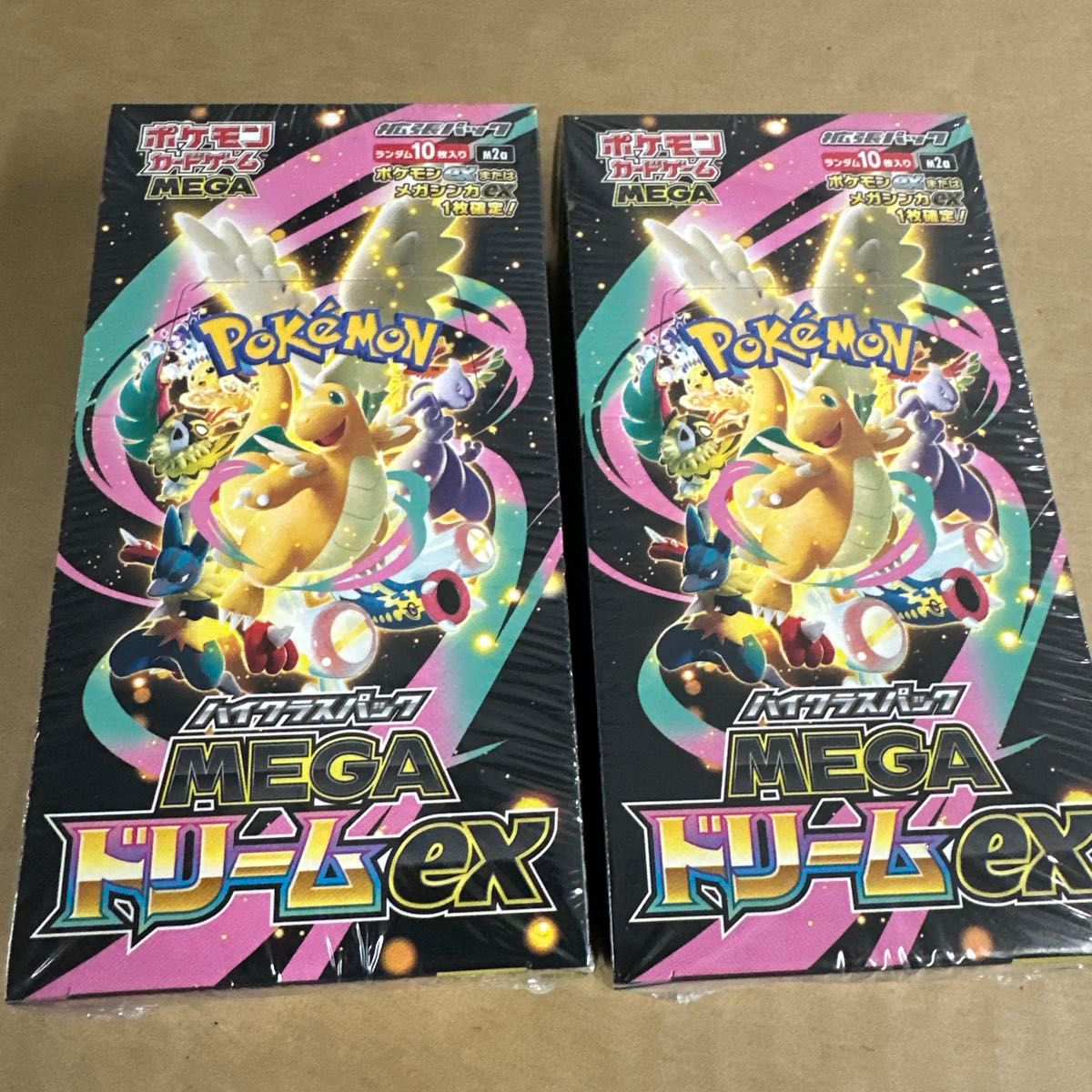ポケモンカード MEGAドリームex 2箱 シュリンク付き｜Yahoo!フリマ（旧