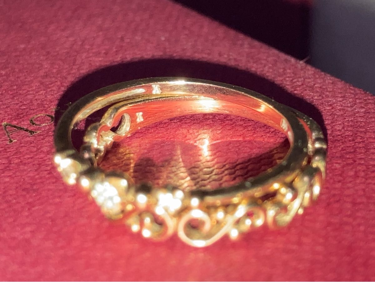 ヴァンドーム青山 K10YG セットリング ダイヤモンド 9号｜Yahoo!フリマ