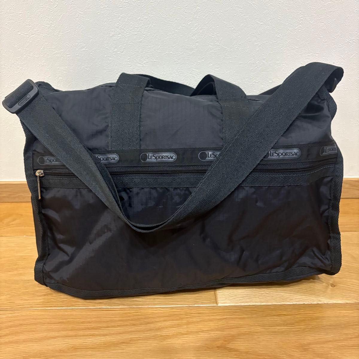 レスポートサック ボストンバッグ ハンド 2way ナイロン ブラック 鍵