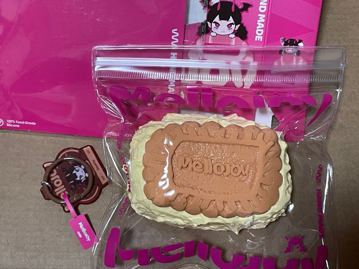 袋入れ替え済み】 Mellojoy メロジョイ スクイーズ キャラメルクリーム