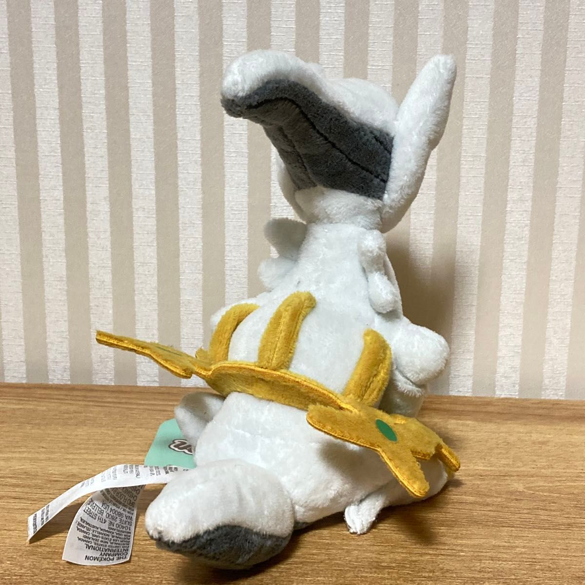 ポケモン fit アルセウス ぬいぐるみ ポケモンセンターオリジナル タグ