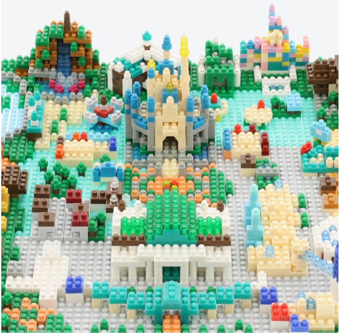 東京ディズニーリゾート ナノブロック ミニブロック ディズニーランド