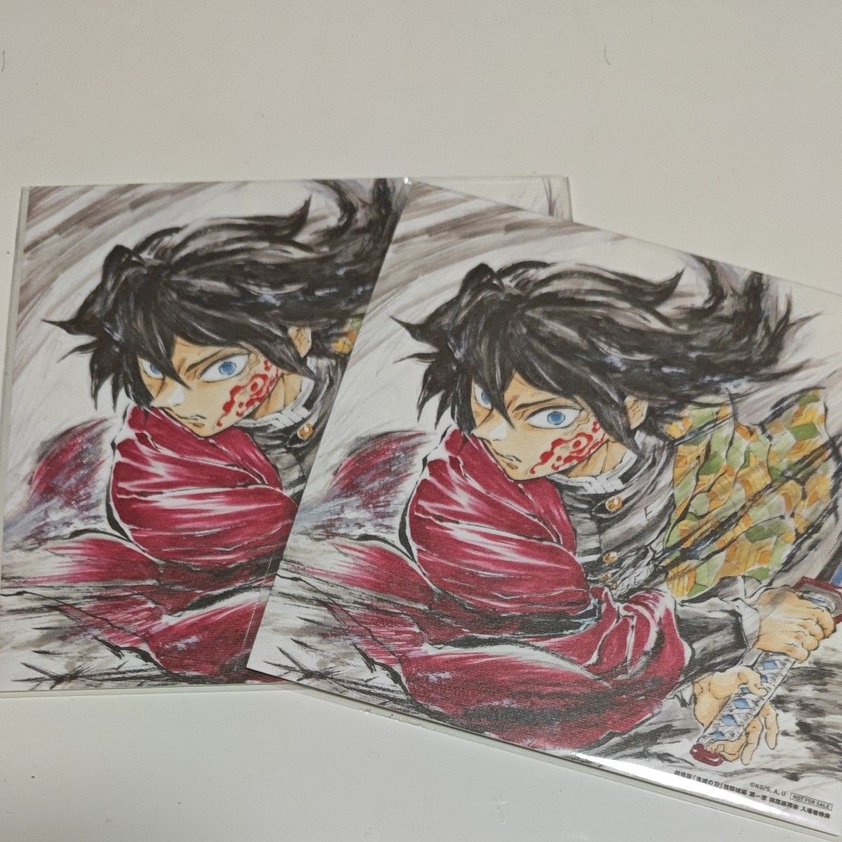 鬼滅の刃 無限城編 松島晃 冨岡義勇 誕生日記念ボード 入場者特典 第15