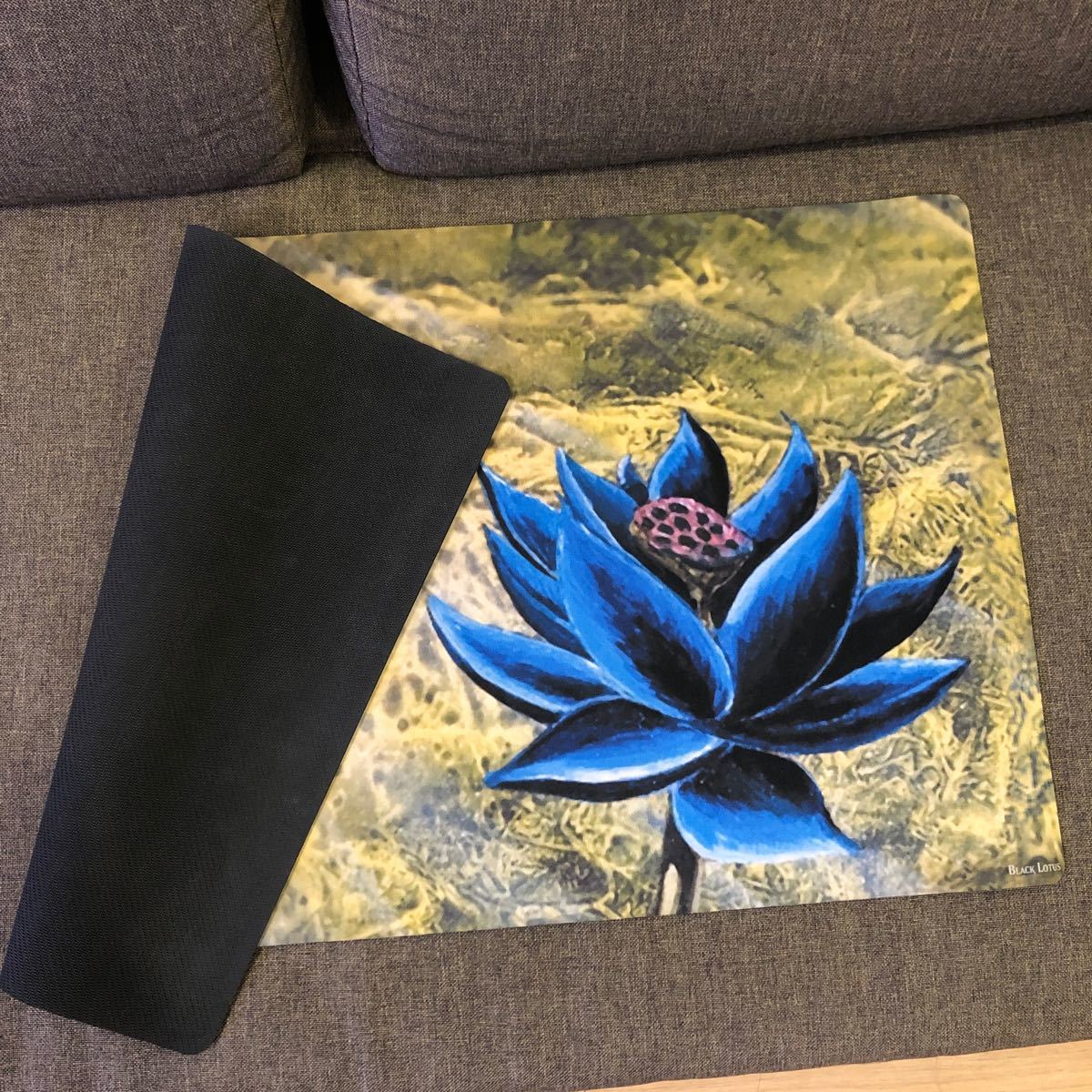 新品 プレイマット ブラックロータス Black Lotus Mox Power9 パワー