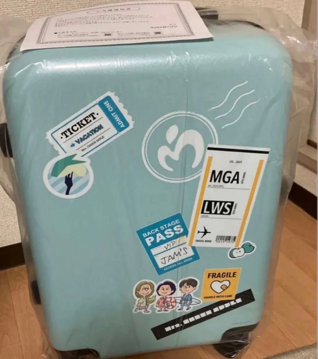 ミセスグリーンアップルキャリーケース ローソンキャンペーン当選品