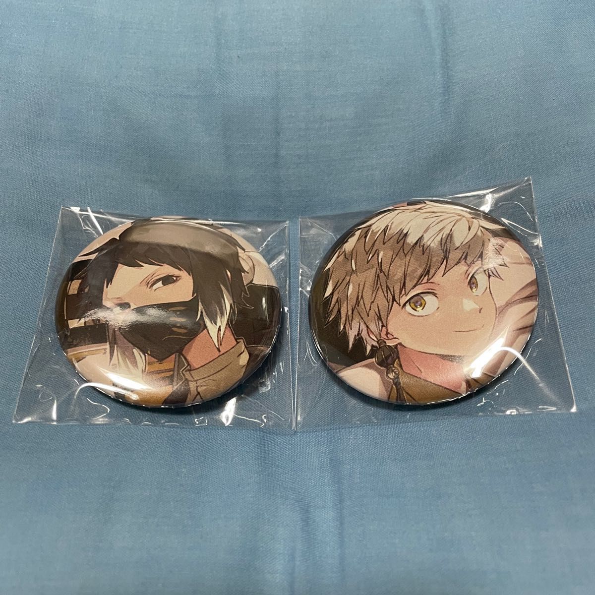 文豪ストレイドッグス 缶バッジ 2種セット ゲーマーズ冬の本まつり