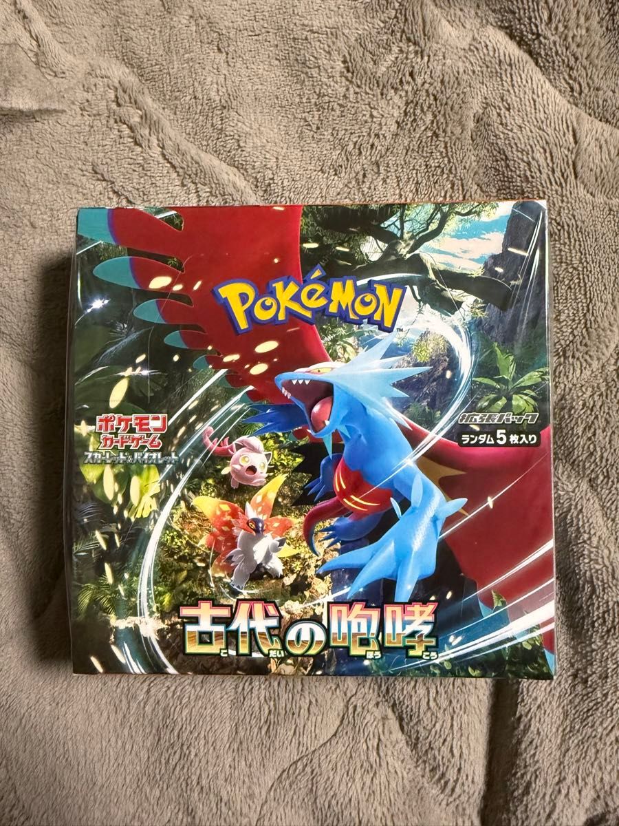 シュリンク付き】古代の咆哮 ポケモンカードゲーム 1BOX スカーレット