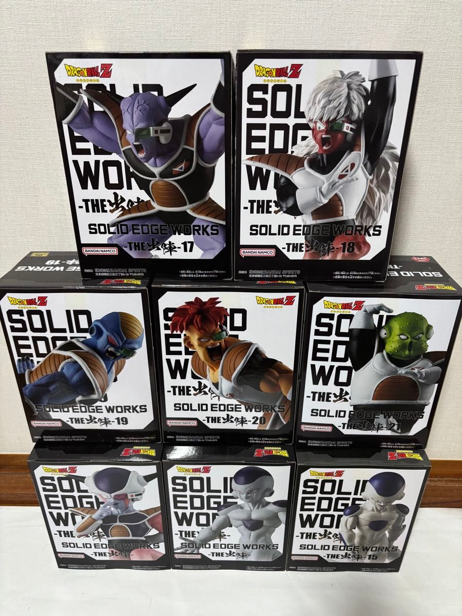 初版】出陣 ギニュー特戦隊 フィギュア プラス フリーザ フィギュア