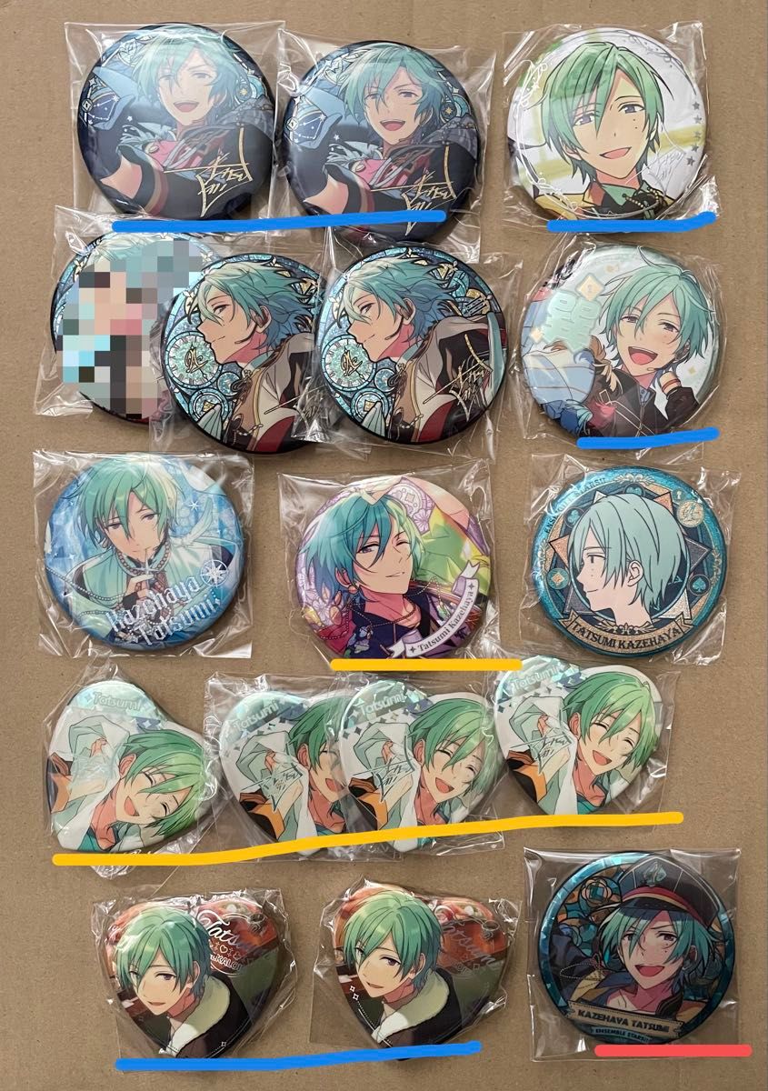 あんスタ 風早巽 缶バッジ セット 中国 国内 バラ売り可能｜Yahoo