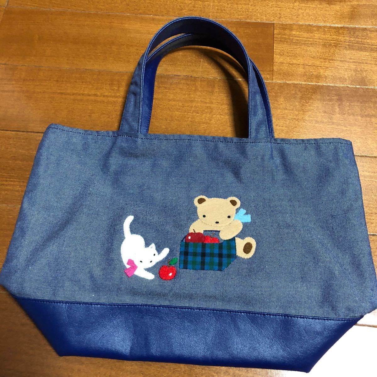 ファミリア デニムバッグ familiar トートバッグ ミニバッグ