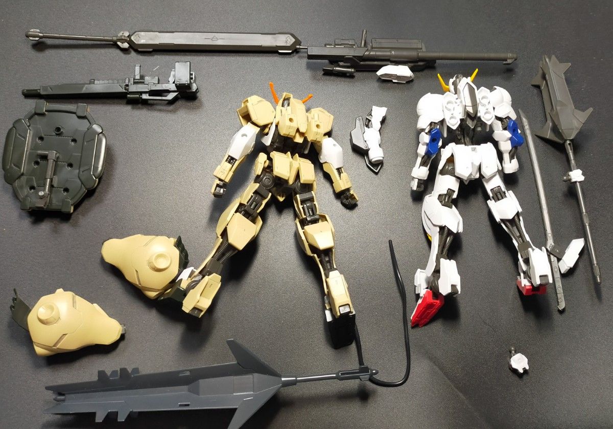 HG 鉄血のオルフェンズ ガンダムバルバトス他 ジャンク プラモデル