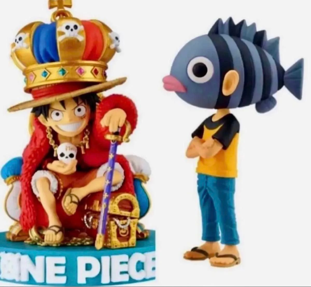 ONE PIECE BASE SHOP 限定 ワーコレ 2種セット ルフィ 尾田栄一郎