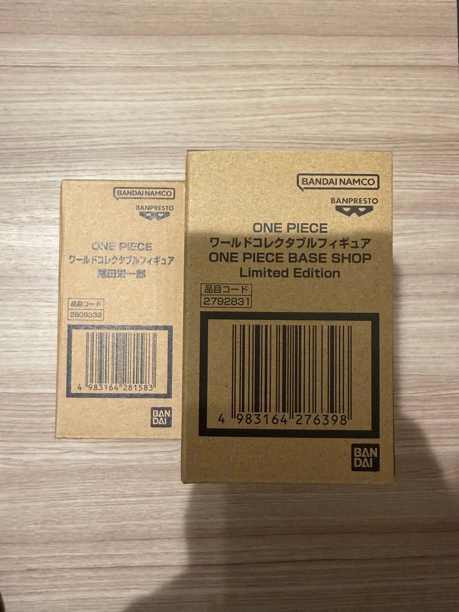 ONE PIECE BASE SHOP 限定 ワーコレ 2種セット ルフィ 尾田栄一郎