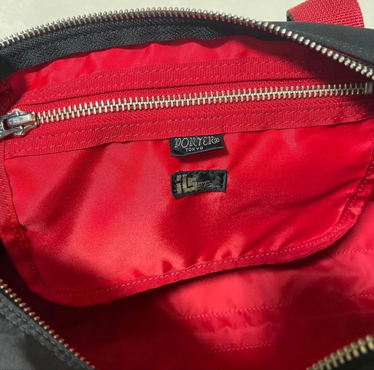 未使用級】PORTER x ILS ポーター エルファイン ロールボストンバッグ