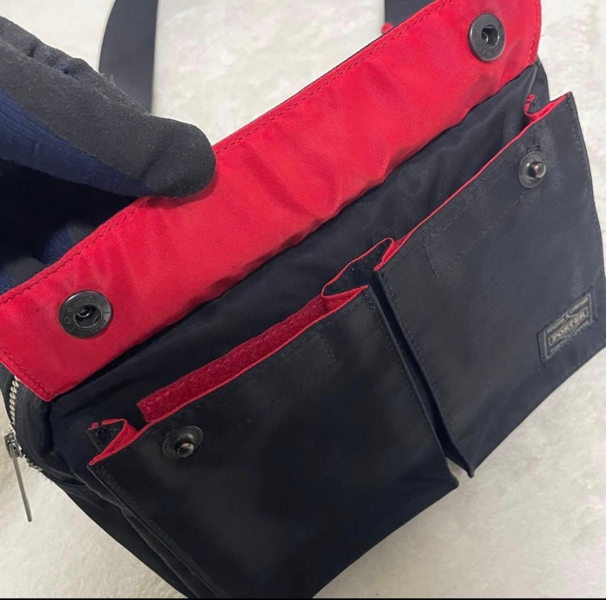 極美品】PORTER × ILS L-fine ポーター エルファイン ウエストバッグ