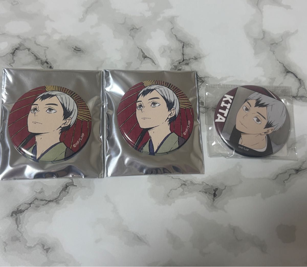 ハイキュー 北信介 缶バッジ｜Yahoo!フリマ（旧PayPayフリマ）