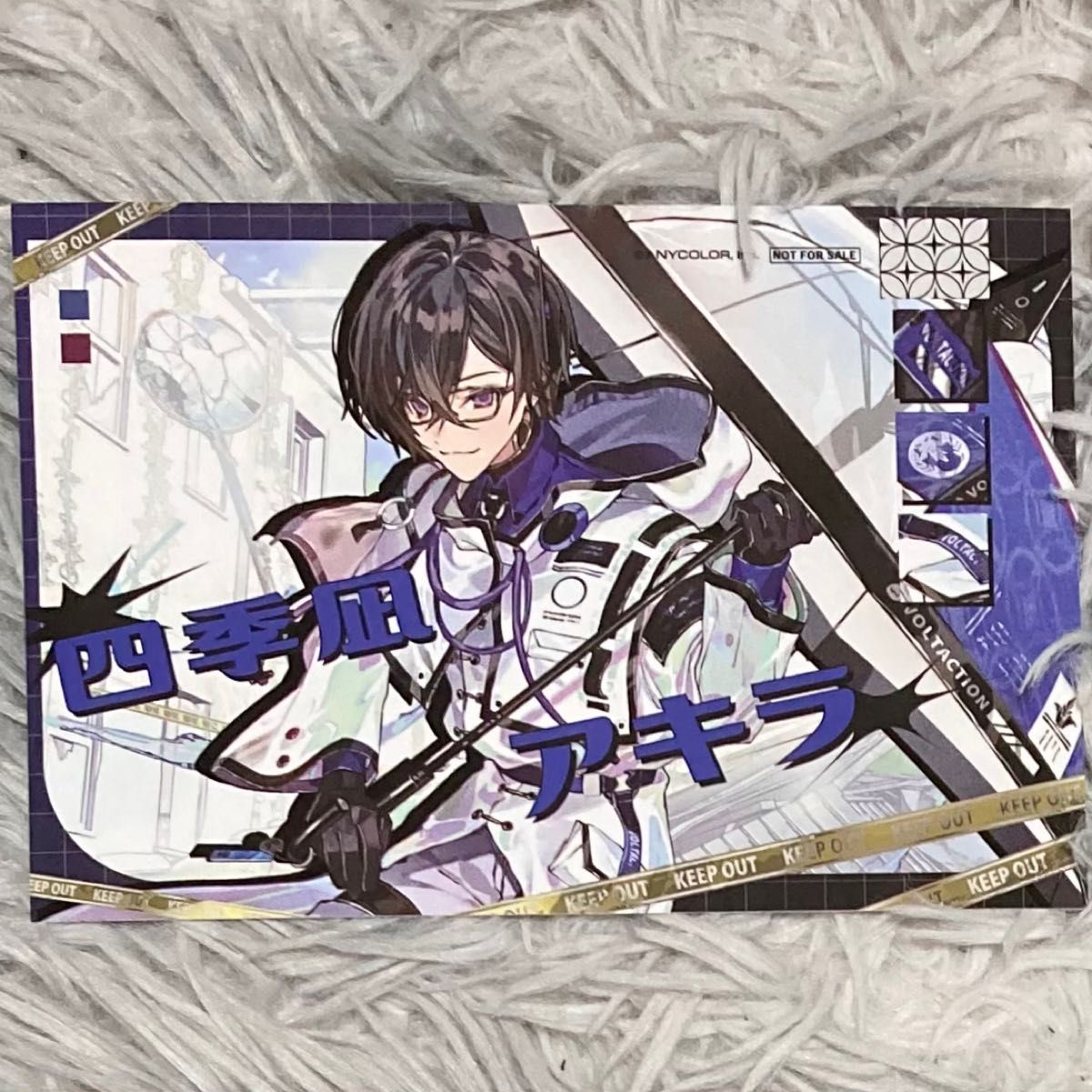 にじさんじ VOLTACTION CAFE 台湾 台北 特典 ポストカード 四季凪