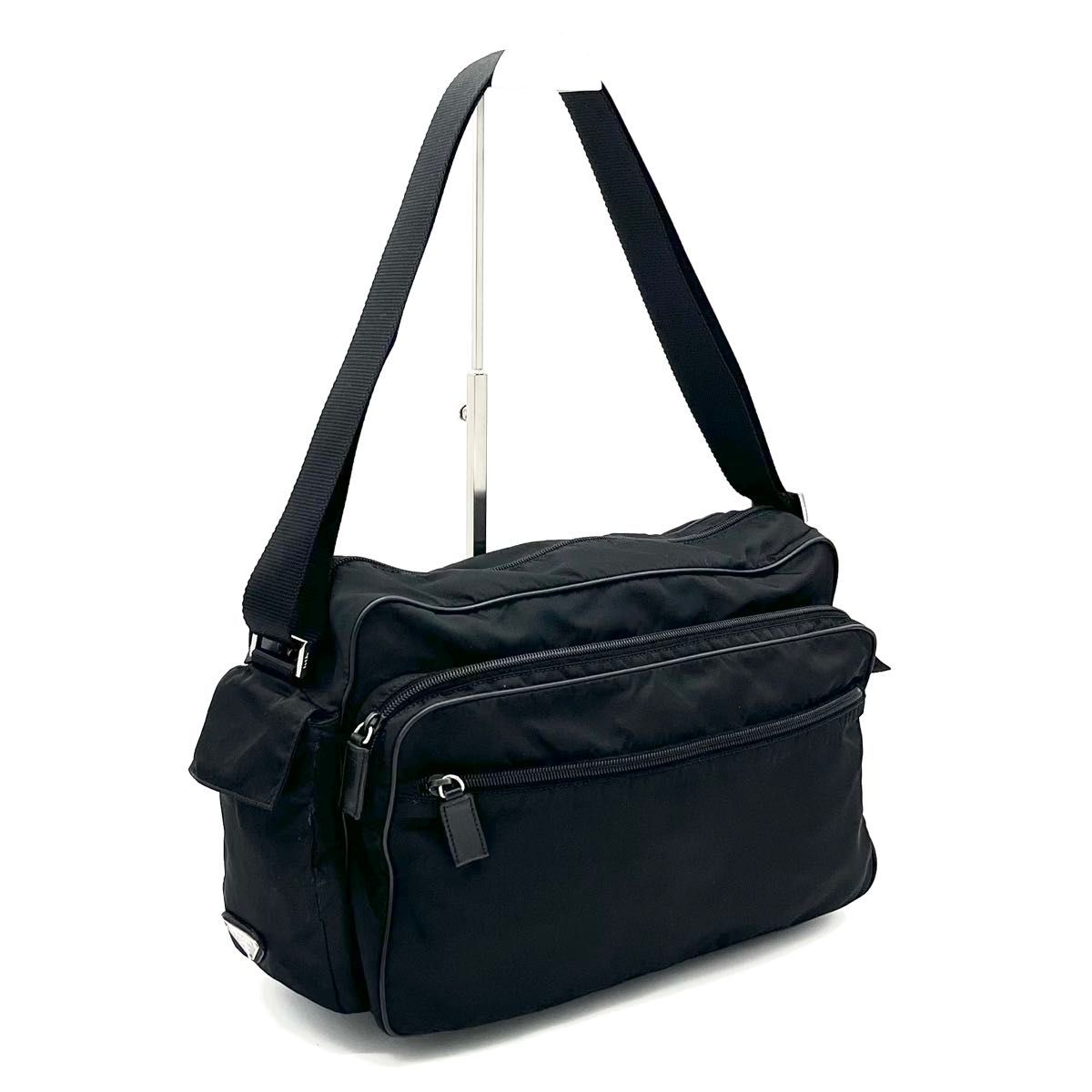 PRADA プラダ ナイロン テスート サファイアーノ クロスボディ