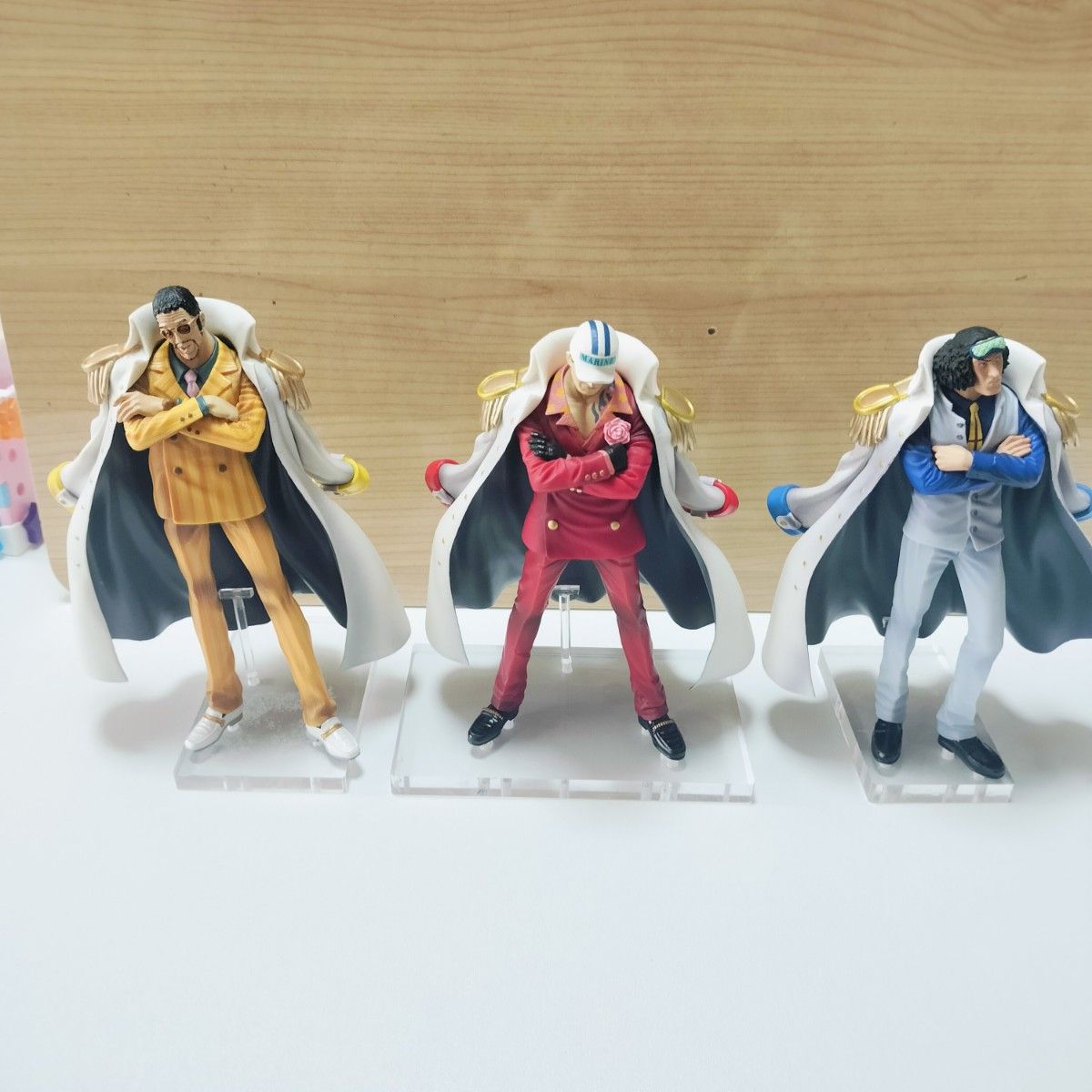DX 海軍 フィギュア 三大将 黄猿 赤犬 青雉 ワンピース ONEPIECE