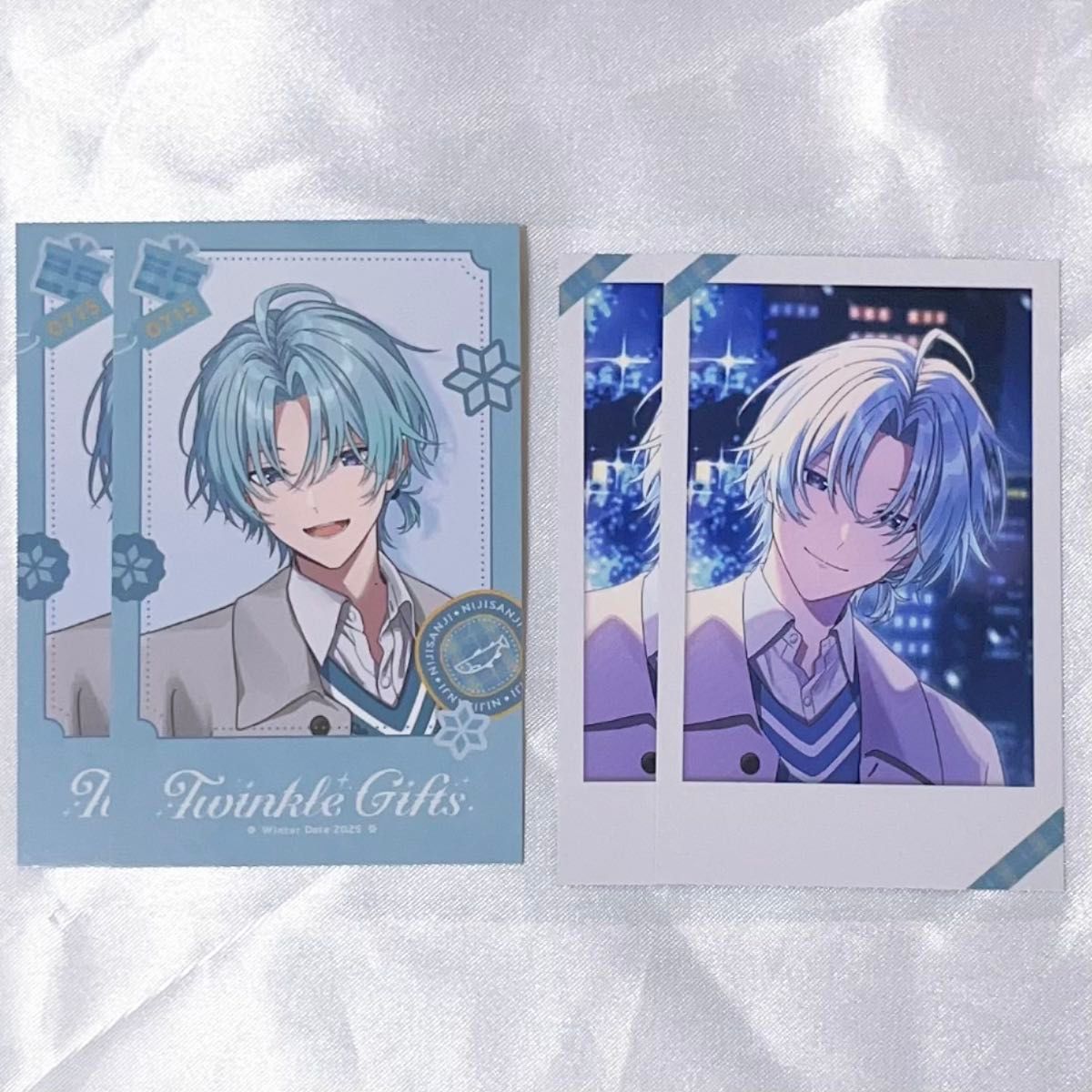 にじさんじ ウィンターデート 2025 ランダムチェキ風カード 渚トラウト
