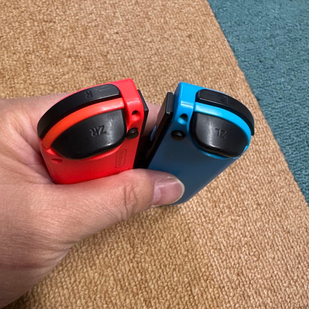 ジャンクです Nintendo Switch Joy-Con L R ネオンブルー ネオンレッド