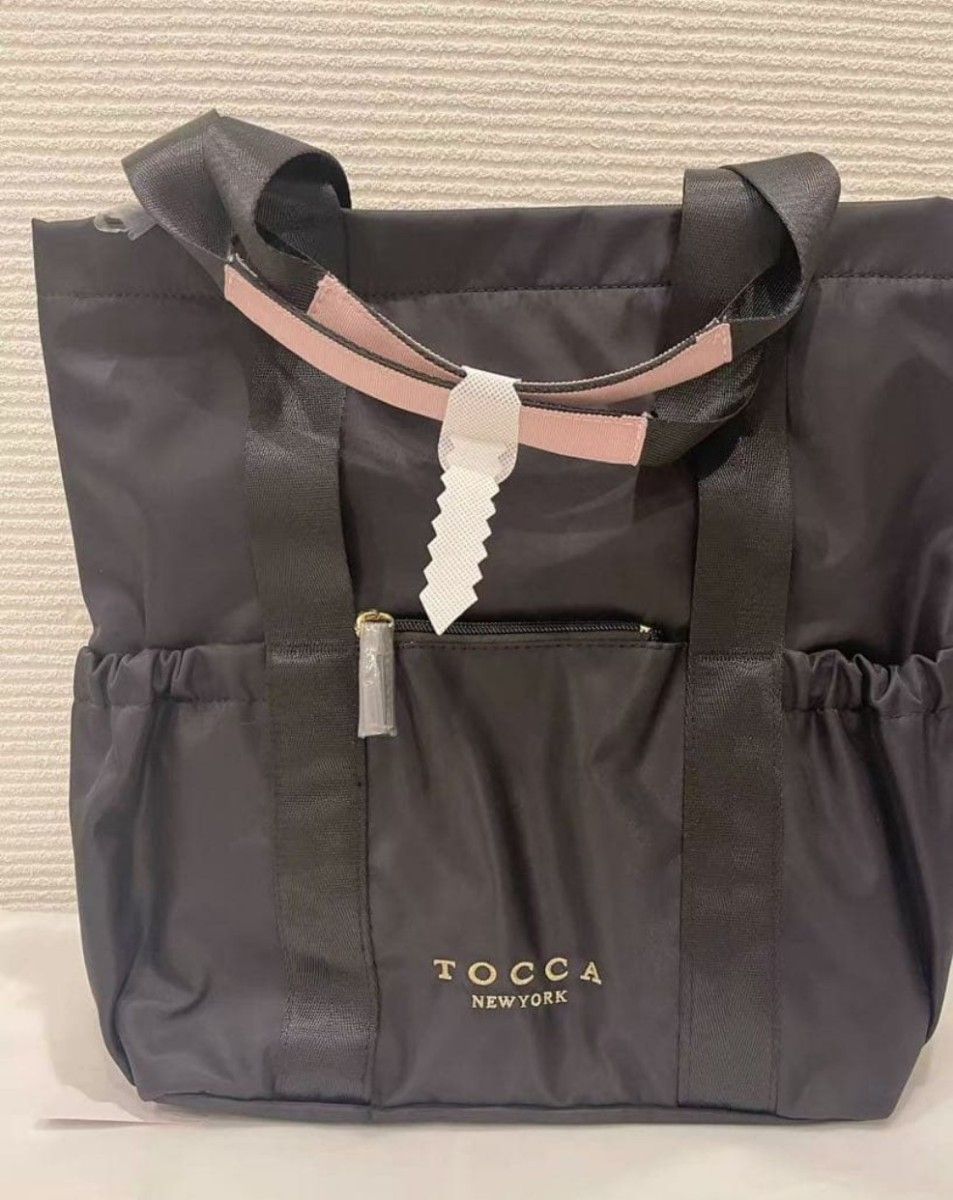 新品未使用 TOCCA ブラック トートバッグ 2way トッカ 翌日配送 バック