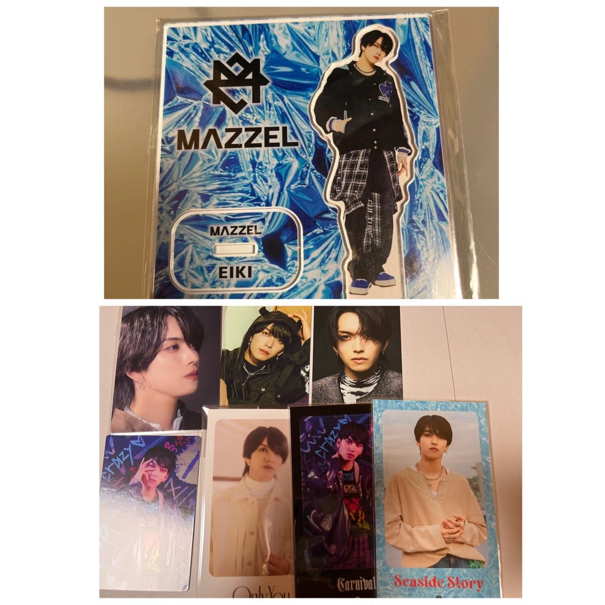 MAZZEL EIKI エイキ アクスタ トレカ ICステッカー セット BMSG