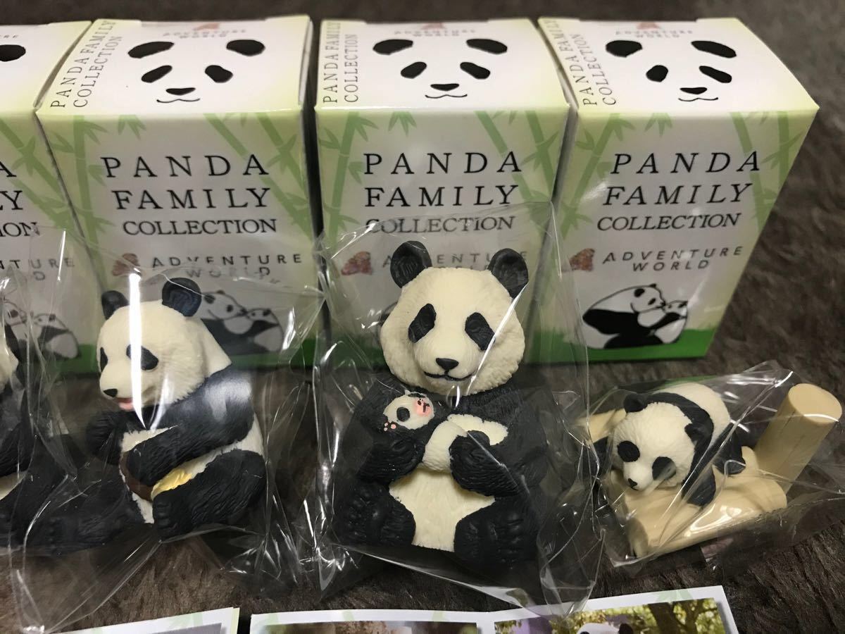 アドベンチャーワールド パンダファミリーフィギュア 全6種