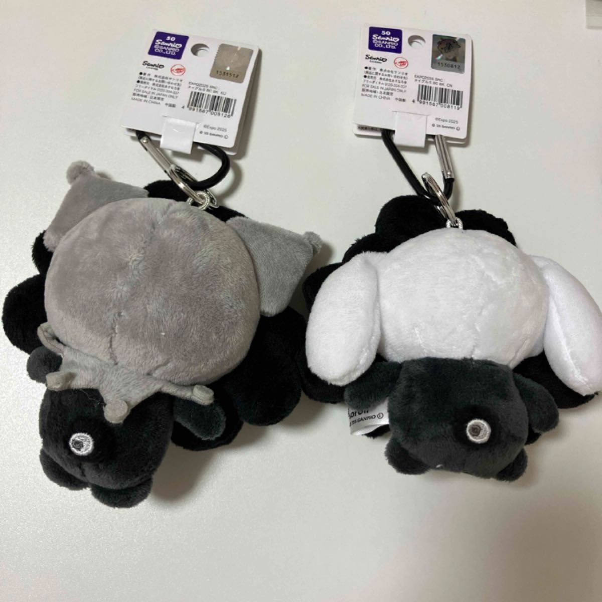 サンリオ ミャクミャク なりきりぬいぐるみ カラビナ BC 黒 クロミ