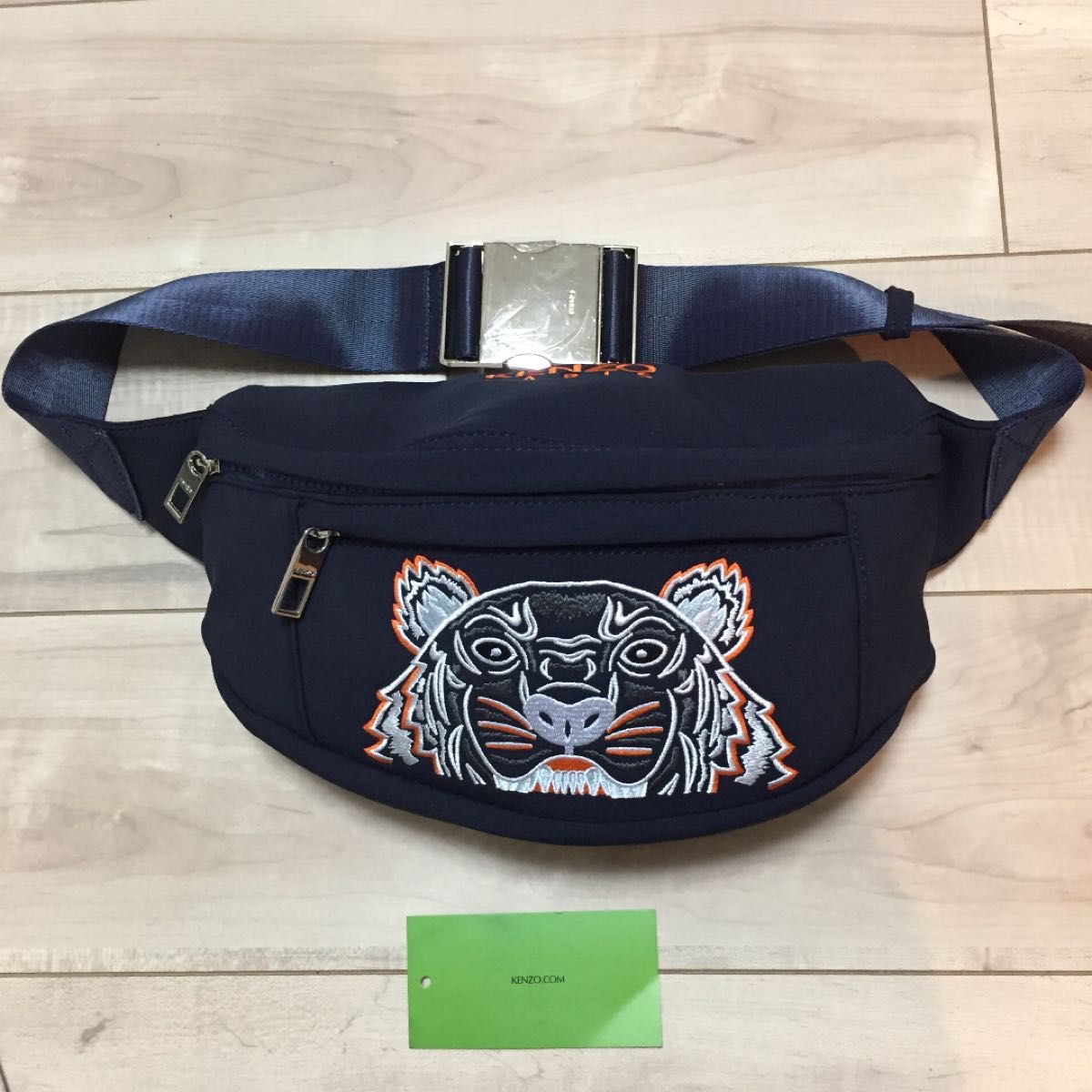 KENZO ケンゾー タイガー ウエストポーチ ボディバッグ ブラック