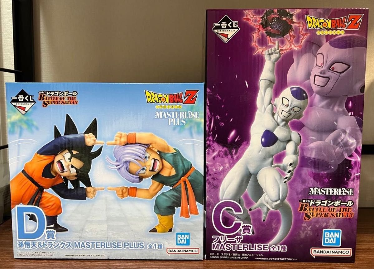 一番くじ ドラゴンボール D賞 孫悟天＆トランクス MASTERLISE｜Yahoo