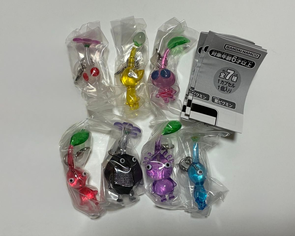 ピクミン めじるしアクセサリー1 全7種 コンプリート セット ガチャ