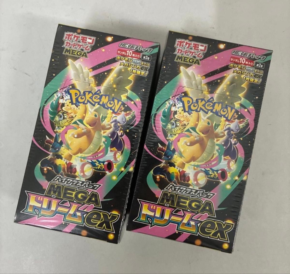 ポケモンカードゲーム MEGA ドリームEX 10パック入り ボックス 2個