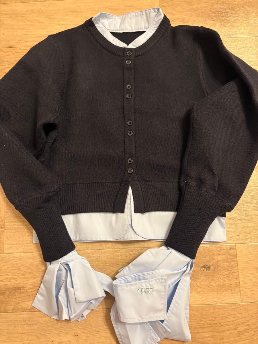 Bibiy ANGELIQUE KNIT ネイビー｜Yahoo!フリマ（旧PayPayフリマ）