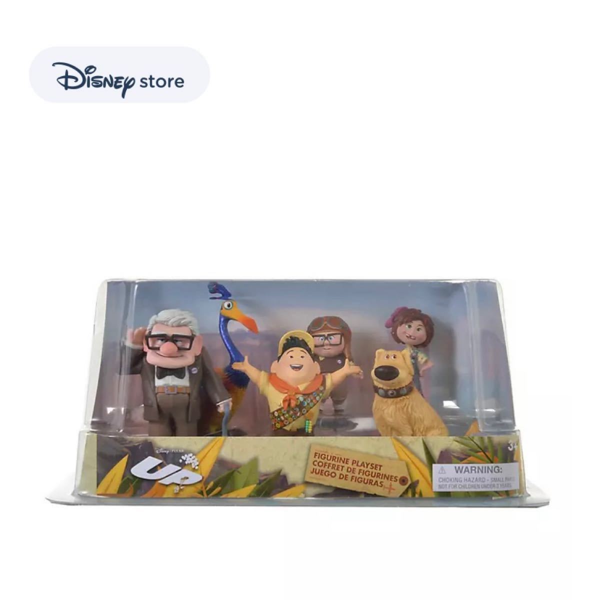 ディズニーストア カールじいさんの空飛ぶ家 フィギュアセット｜Yahoo