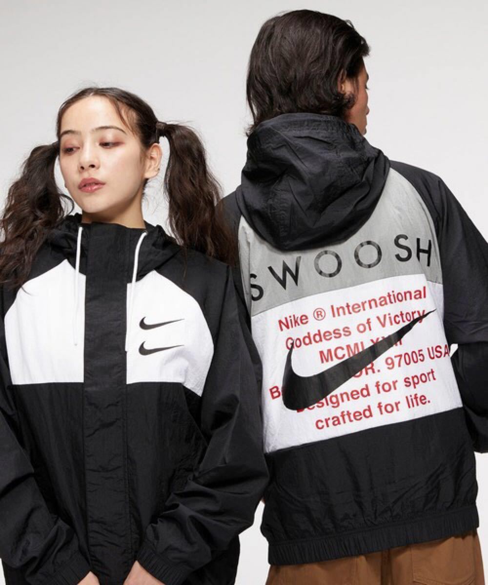 ナイキ Lサイズ 上下セットアップ スウッシュ ウーブンジャケット