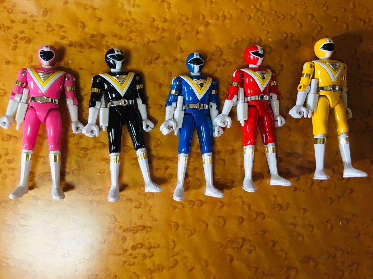 地球戦隊フイブマン 超合金 ファイブレッド ファイブブラック ファイブ