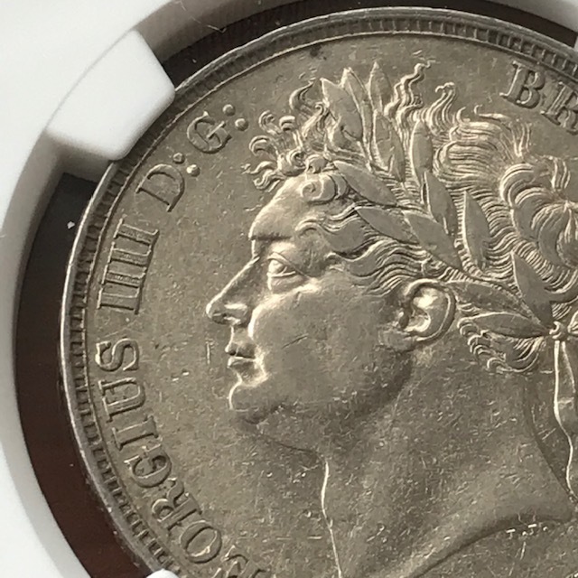 Yahoo!オークション - 1821 イギリス クラウン銀貨 ジョージ4世 NGC