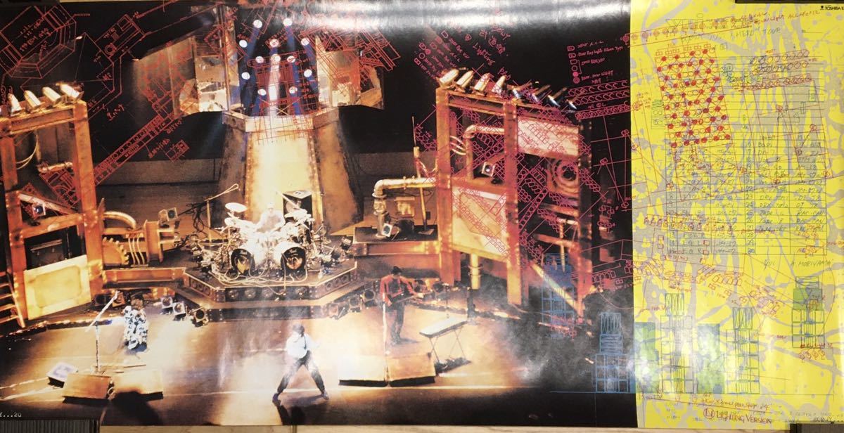 Yahoo!オークション - BOOWY 特典ポスター JUST A HEROツアー 武道館