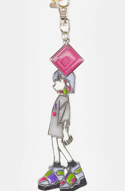 新品未開封】ずっと真夜中でいいのに ずとまよ にらグラスキーホルダー