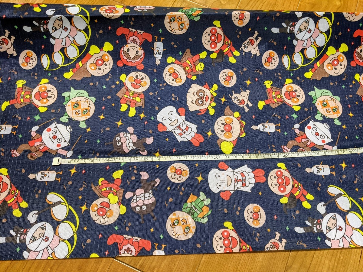 昭和レトロ レア！ アンパンマン 生地 ビニール 新入荷 140cmX50cm