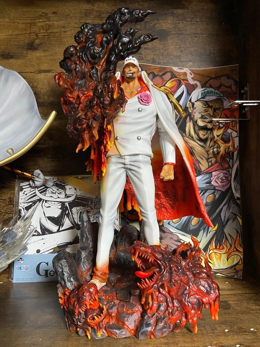 最終価格 早い者勝ち ワンピース 赤犬 海外 フィギュア ガレージキット