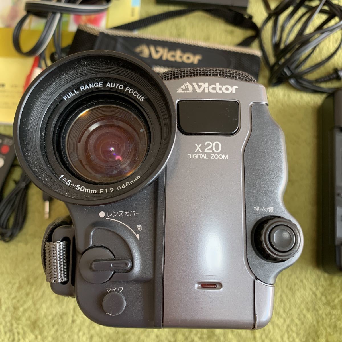 ジャンク扱い】ビクター VHSビデオムービー GR-EX7｜Yahoo!フリマ（旧