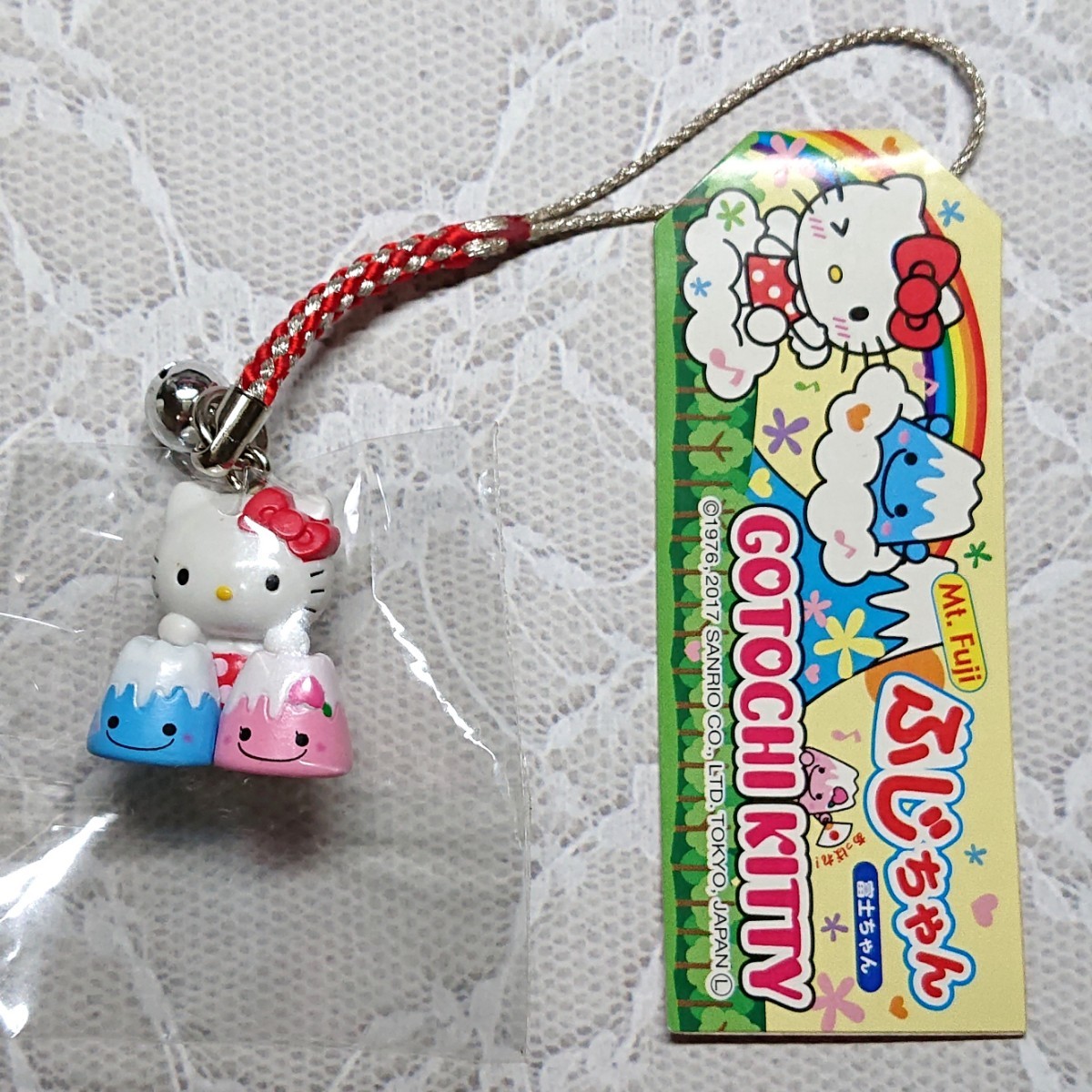 ご当地キティ 根付け 富士山限定 Mt Fuji 富士ちゃん ふじちゃん